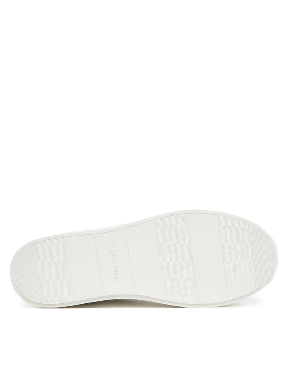 Calvin Klein Calvin Klein Snīkeri Low Top Lace Up Oxford Rubb Lth HM0HM01708 Balts