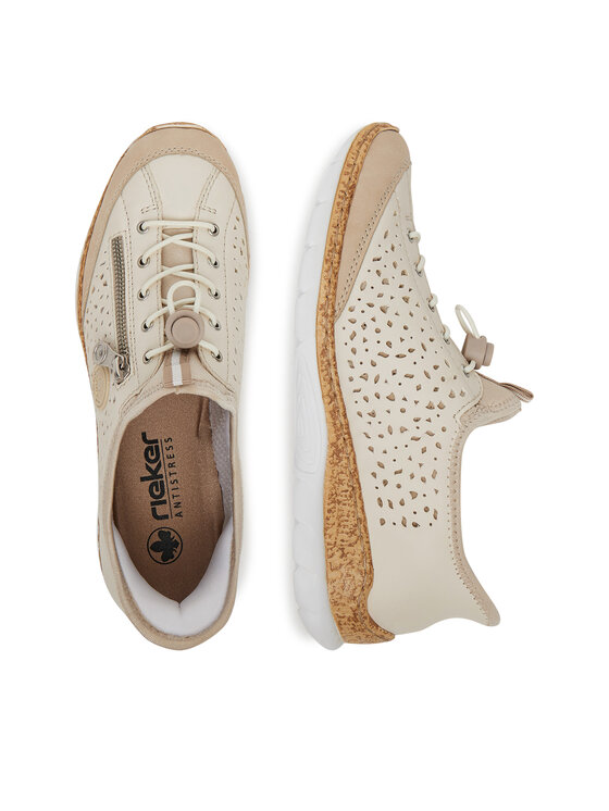 Rieker Rieker Halbschuhe N42V3-60 Beige