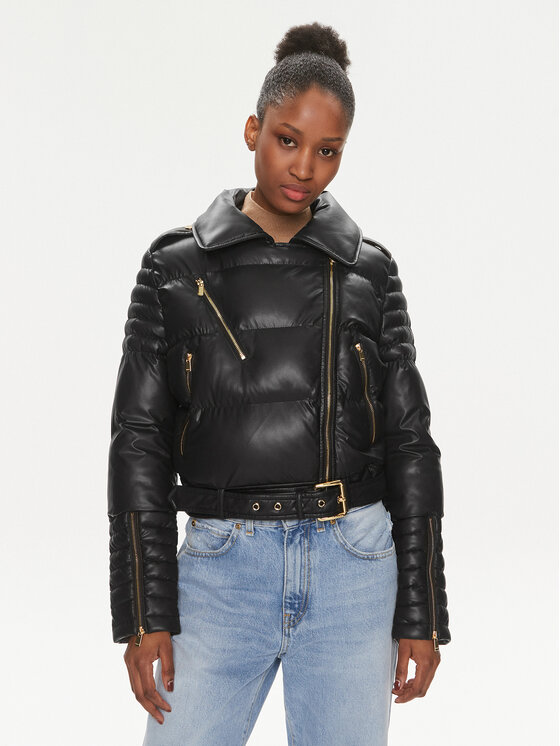 PINKO PINKO Übergangsjacke Case 101670 A13D Schwarz Regular Fit