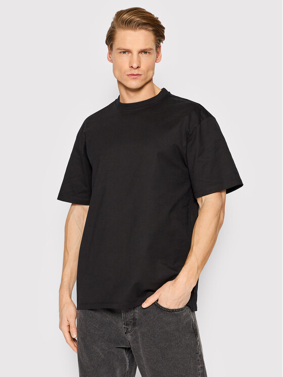 Only & Sons T-krekls Fred 22022532 Melns Relaxed Fit