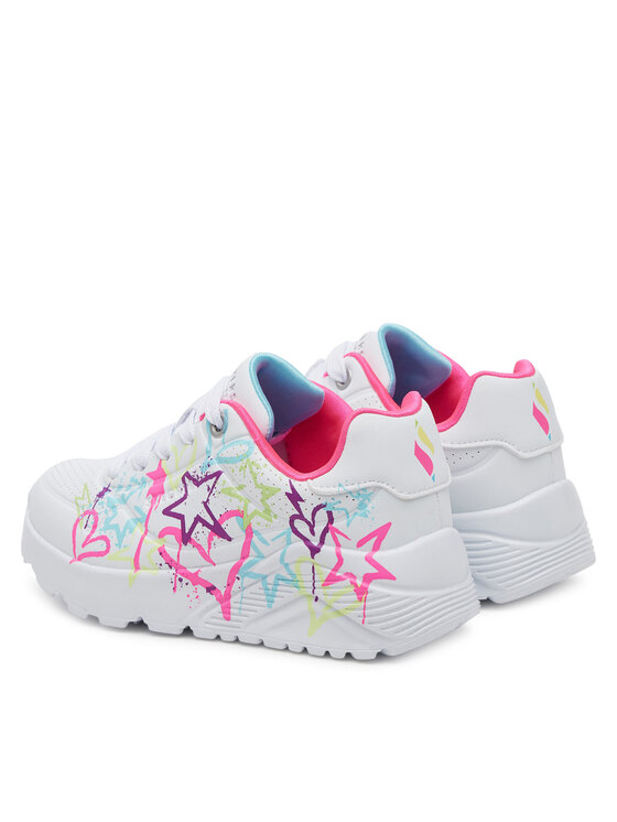 Skechers Skechers Sneakersy Uno Lite - My Drip 310391L/WMN Biela