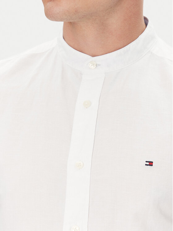 Tommy Hilfiger Tommy Hilfiger Särk MW0MW40716 Valge Regular Fit