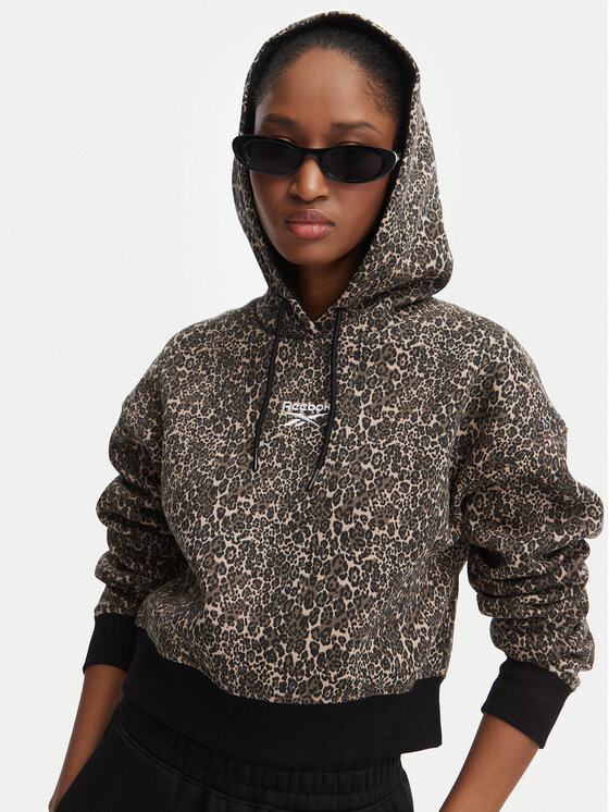 Reebok Reebok Felpa Helle RK25713CCW Marrone Cropped Fit