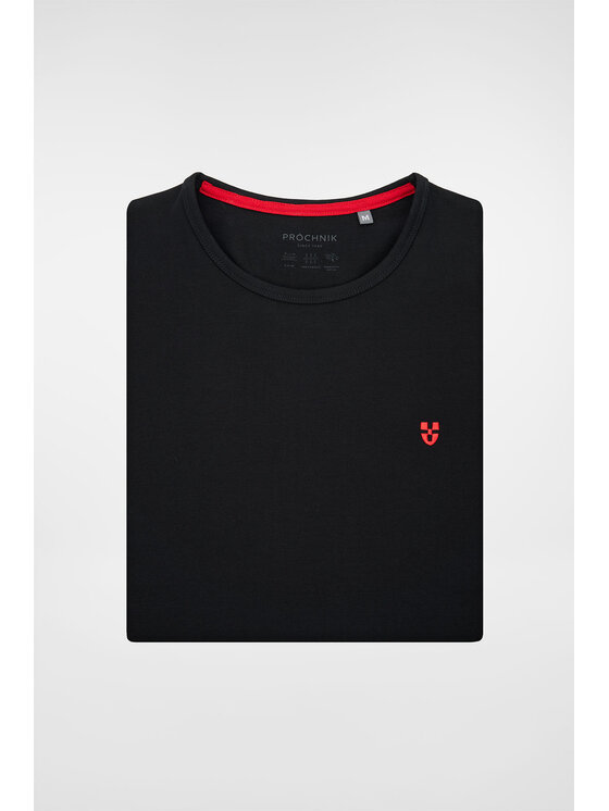 Próchnik Próchnik T-Shirt PM5 TS073124000030 Czarny Regular Fit