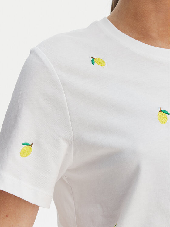 ONLY ONLY T-Shirt Ketty 15288473 Weiß Regular Fit