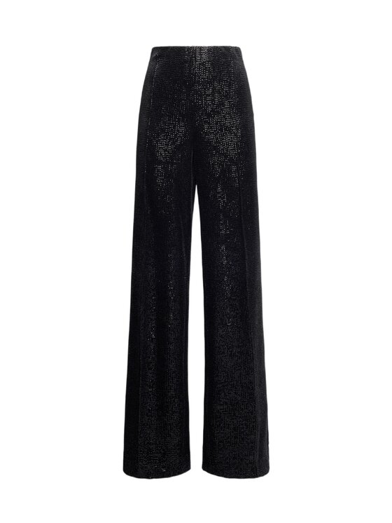 Elena Mirò Elena Mirò Pantaloni di tessuto P064Z000141N033 Nero Regular Fit