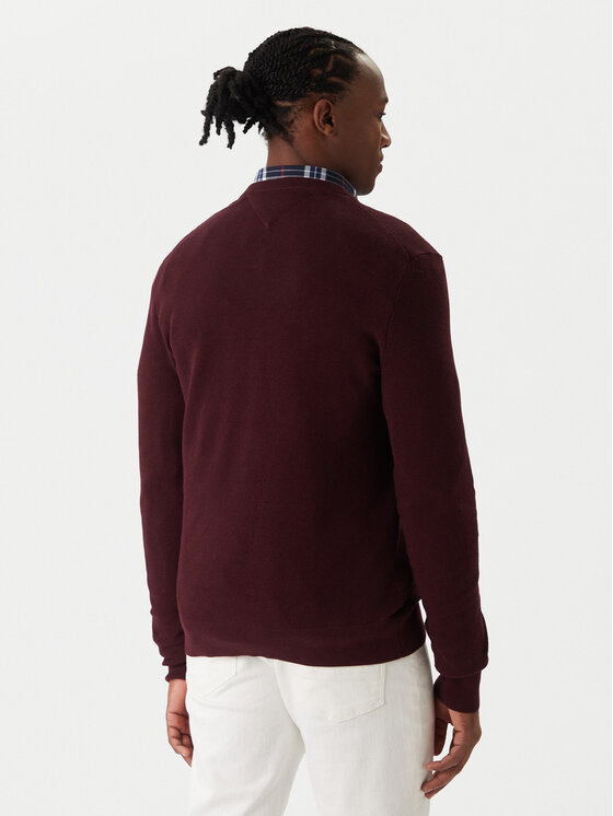 Tommy Hilfiger Tommy Hilfiger Пуловер Essential MW0MW36347 Червен Regular Fit