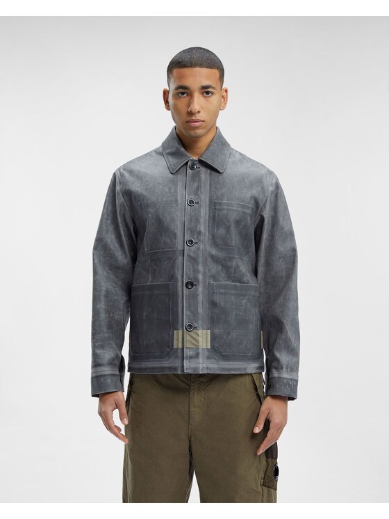 C.P. Company C.P. Company Μπουφάν χειμωνιάτικο CP Company Over Jacket Toob Μαύρο Regular Fit