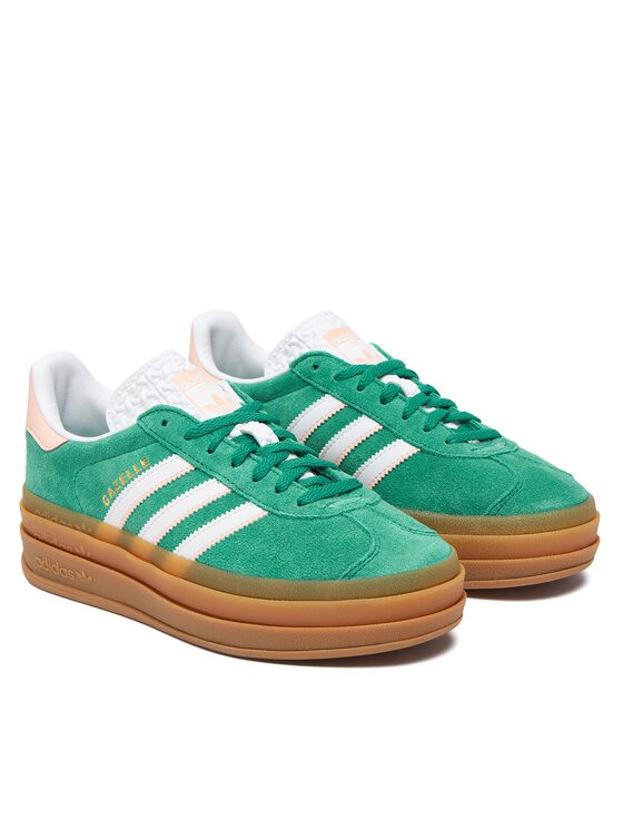 adidas adidas Snīkeri Gazelle Bold IH6455 Zaļš