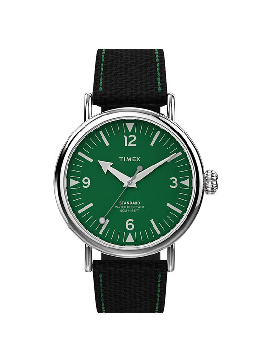 Timex Timex Zegarek TW2V44200 Czarny