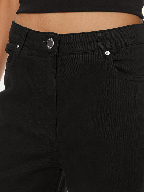 PINKO Pinko Jeans hlače Wendy 103862 A20K Črna Relaxed Fit
