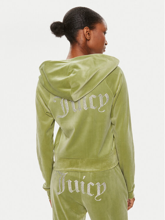 Juicy Couture Juicy Couture Felpa Madison JCWA122001 Verde Slim Fit