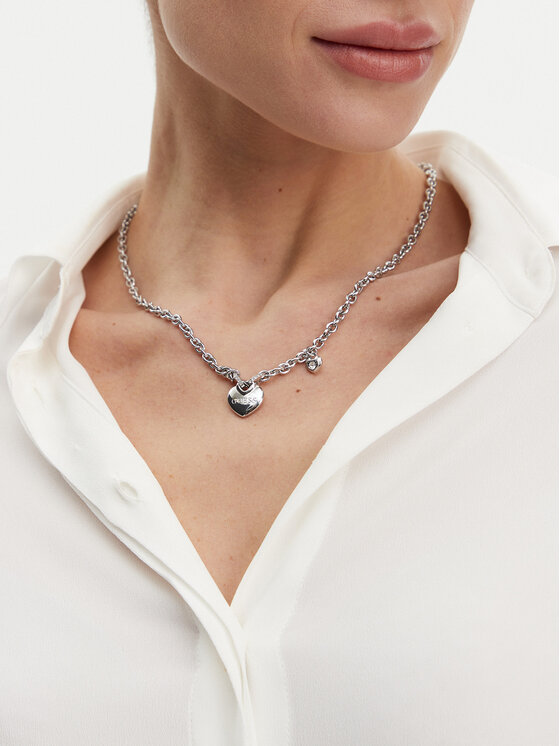 Guess Guess Collana JUBN05 216JW Argento