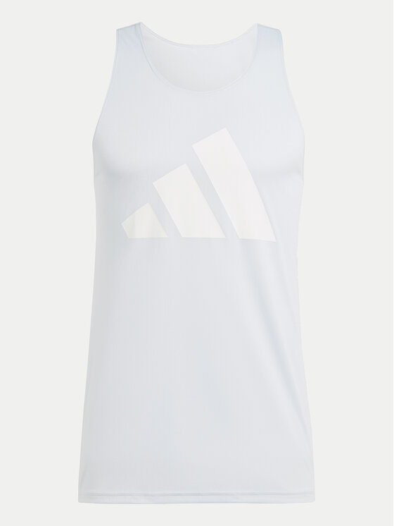 adidas Tank top Run It IN0087 Svijetloplava Slim Fit | Modivo.hr