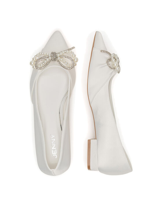 JENNY JENNY Baleriinad CD24068-1 Valge