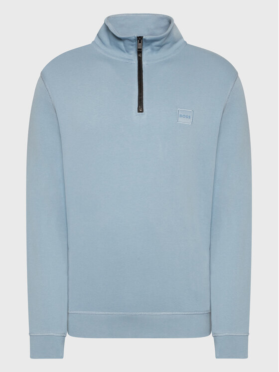 BOSS Boss Суитшърт Zetrust 50468926 Син Regular Fit
