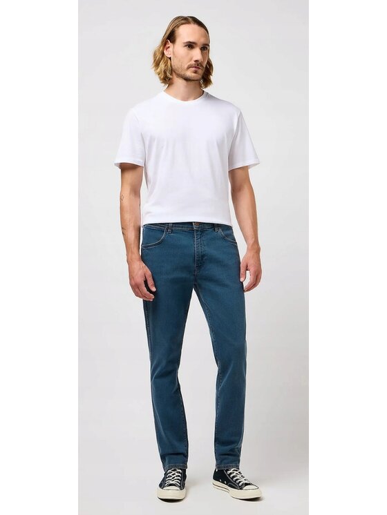 Wrangler Wrangler Jeans Larston Blu Slim Fit