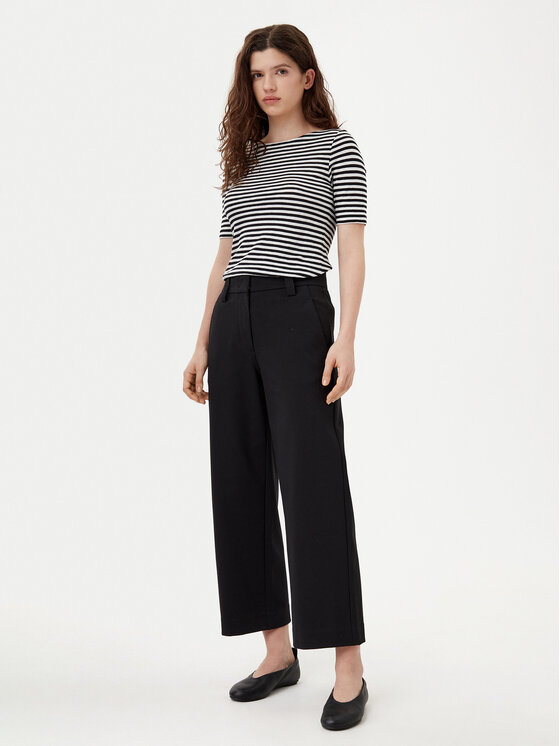 Marc O'Polo Marc O'Polo Παντελόνι υφασμάτινο B01411910369 Μαύρο Regular Fit