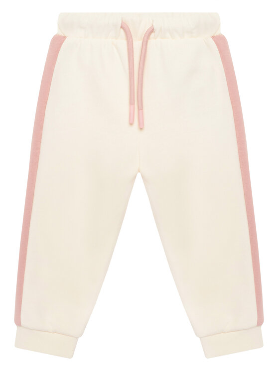 Guess Guess Jogginganzug A5BG11 KAV34 Écru Regular Fit