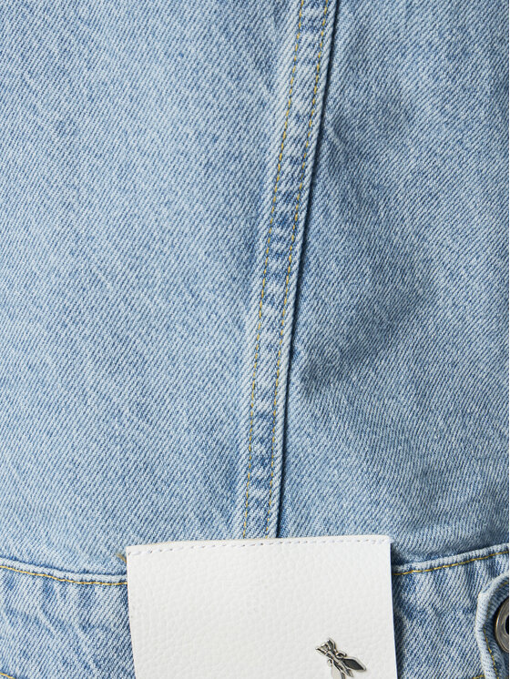 Patrizia Pepe Patrizia Pepe Giacca di jeans 8O0170/D1WZB-CA49 Blu Regular Fit