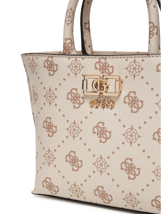 Guess Guess Táska Emelie Logo Mini HWGP99 28750 Ekru