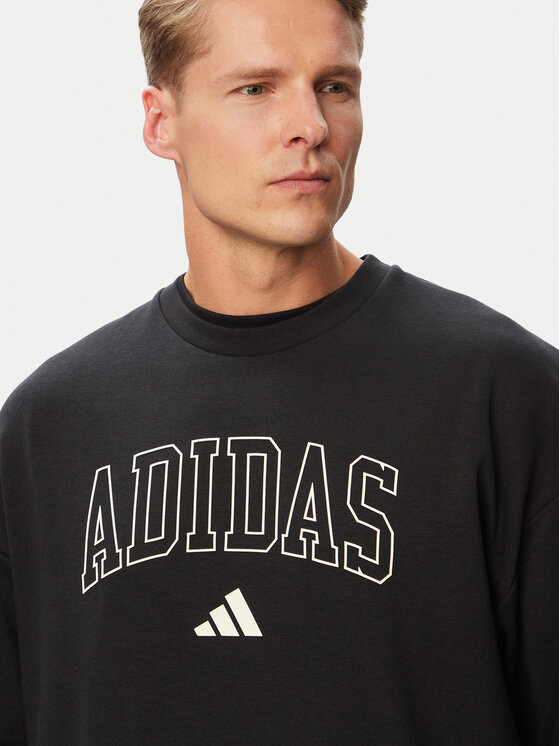 adidas adidas T-Shirt Trefoil Essentials IA7532 Schwarz Loose Fit