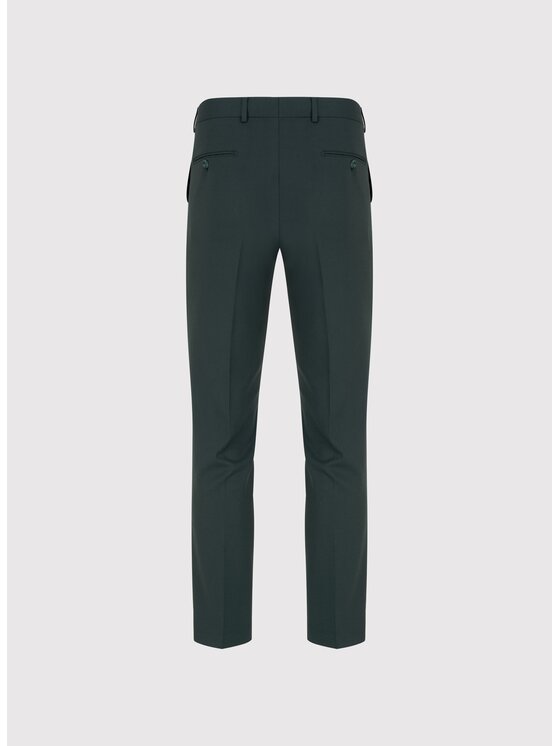 Pako Lorente Pako Lorente Spodnie garniturowe P25SF-6G-019 Zielony Slim Fit