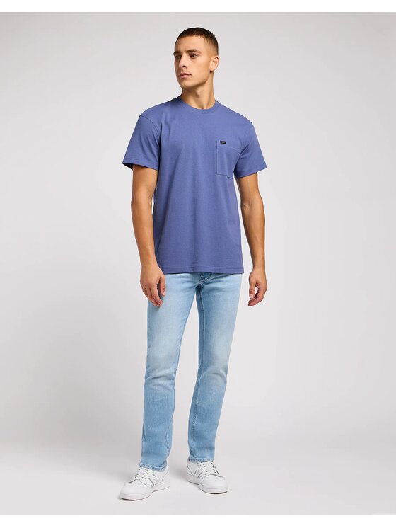 Lee Lee T-shirt RELAXED POCKET TEE Blu Regular Fit