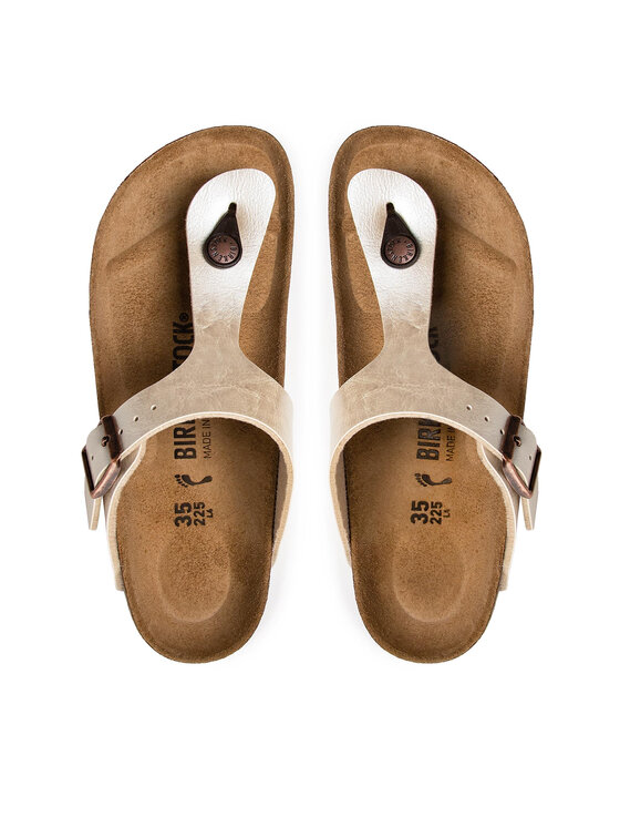 Birkenstock Birkenstock Σαγιονάρες Gizeh Bs 943873 Λευκό