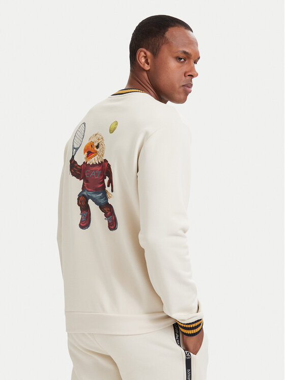 EA7 Emporio Armani EA7 Emporio Armani Sweatshirt 7M002138 AF22265 U1079 Hellbeige Regular Fit