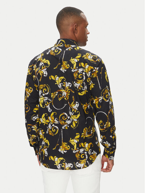 Versace Jeans Couture Versace Jeans Couture Ing 78GAL2S0 Fekete Regular Fit