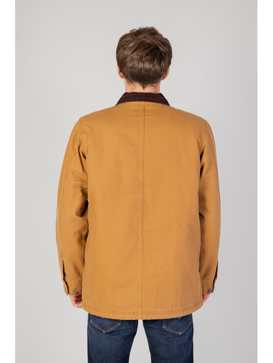 Dickies Dickies Μπουφάν δερμάτινο DICKIES DUCK CANVAS SW Μπεζ Casual Fit