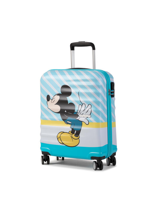 American Tourister American Tourister Walizka dziecięca Wavebreaker Disney 85667-8624-1CNU Niebieski