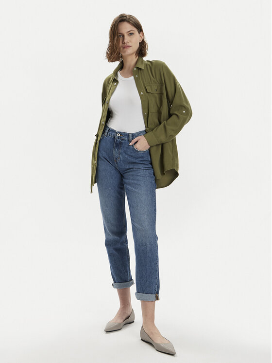 ONLY ONLY Košulja-jakna Aris 15310852 Zelena Regular Fit