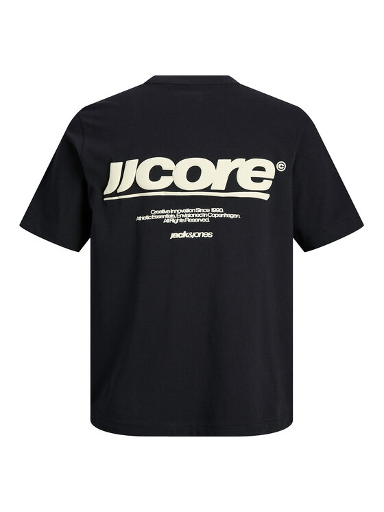 Jack & Jones Jack & Jones T-Shirt Club 12289842 Czarny Relaxed Fit