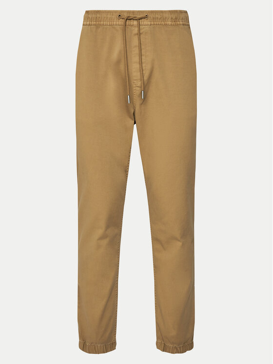 Tommy Jeans Jogger nohavice Austin DM0DM20283 Béžová Slim Fit