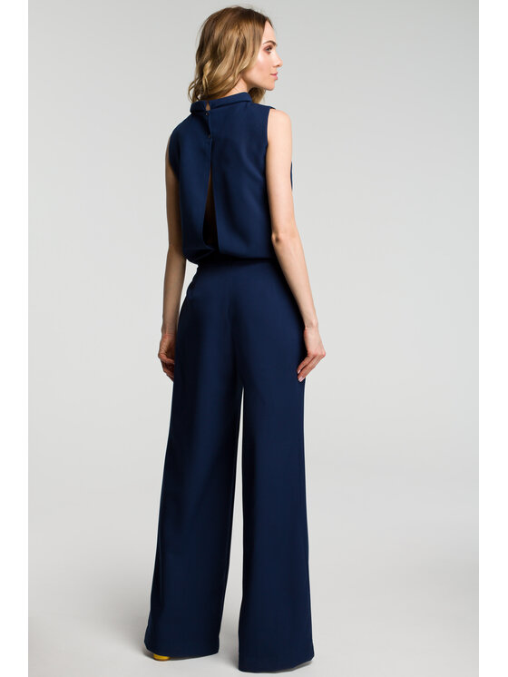 Made of Emotion Made of Emotion Jumpsuit M382 Blu scuro Custom Fit