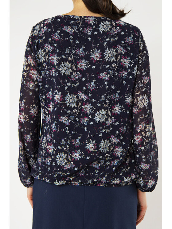 QUIOSQUE QUIOSQUE Halenka EKS1119B Modrá Regular Fit