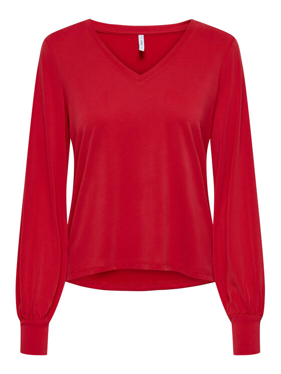 ONLY ONLY Halenka 15310209 Červená Regular Fit