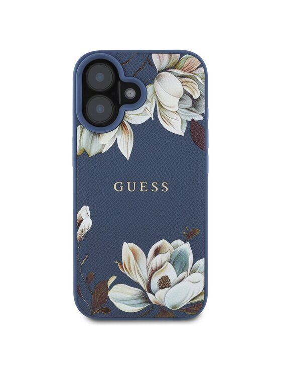 Guess Guess Etui na telefon Apple iPhone 16 Niebieski