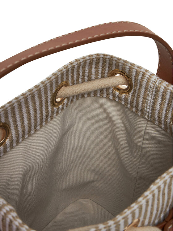 Tommy Hilfiger Tommy Hilfiger Geantă Th Premium Beach Le Bucket AW0AW17215 Bej
