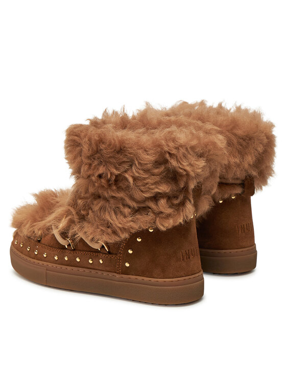 Inuikii Inuikii Schneeschuhe Long Curly 75202-051 Braun