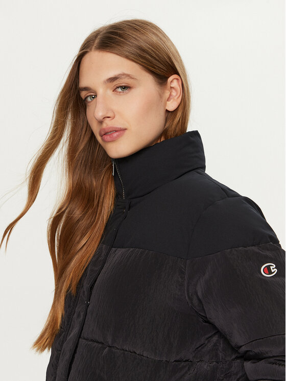 Champion Champion Μπουφάν χειμωνιάτικο 117574 Μαύρο Custom Fit