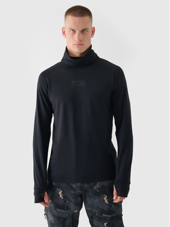 4F 4F Intimo termico pezzo sopra 4FWAW24UBRUM080-20S Nero