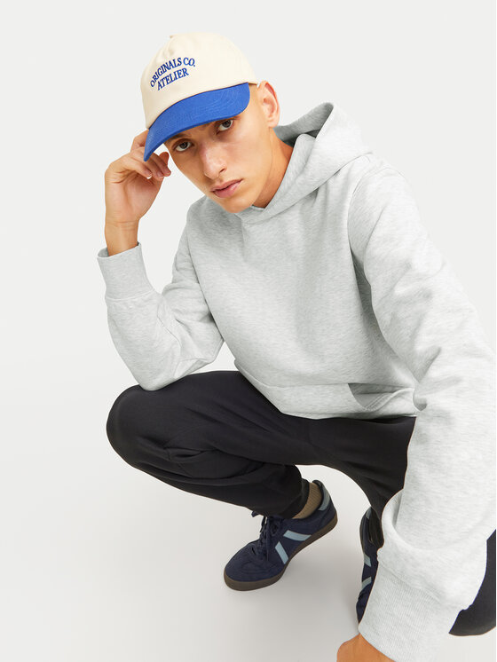 Jack&Jones Jack&Jones Majica dugih rukava Urban Edge 12259944 Siva Loose Fit