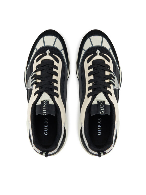 Guess Guess Сникърси FMJVAL ELE12 Черен