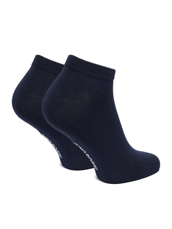 GINO ROSSI GINO ROSSI Skarpety krótkie CEO_AS_GR_3MB_001S-AW26 (3-PACK) Granatowy