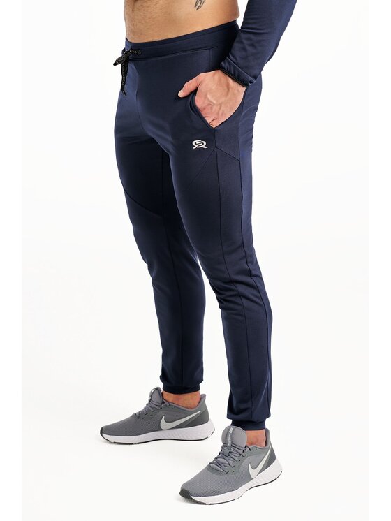 ROUGH RADICAL ROUGH RADICAL Spodnie dresowe SNAPPY LONG Granatowy Slim Fit