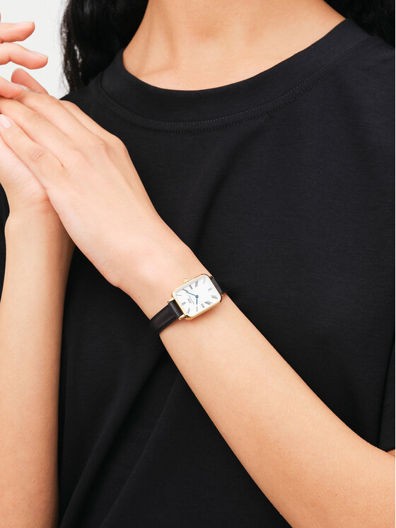 Daniel Wellington Daniel Wellington Ceas Quadro Roman Numerals Sheffield DW00100692 Negru