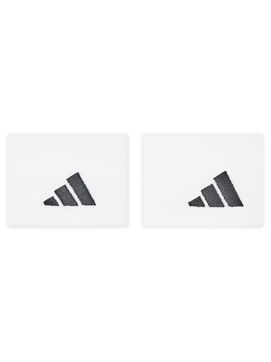 adidas adidas Sada športových náramkov Tennis Wristband Small HT3910 Biela